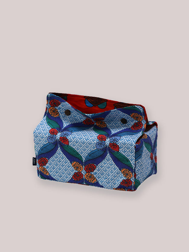 Estate Tissue Box - Seal The Deal Blue