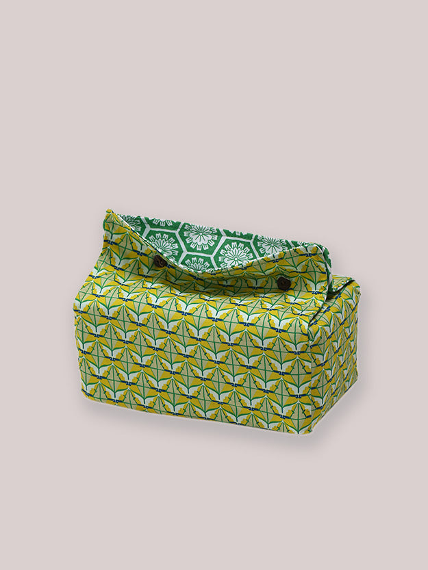 Estate Tissue Box - Willow Wishes Green