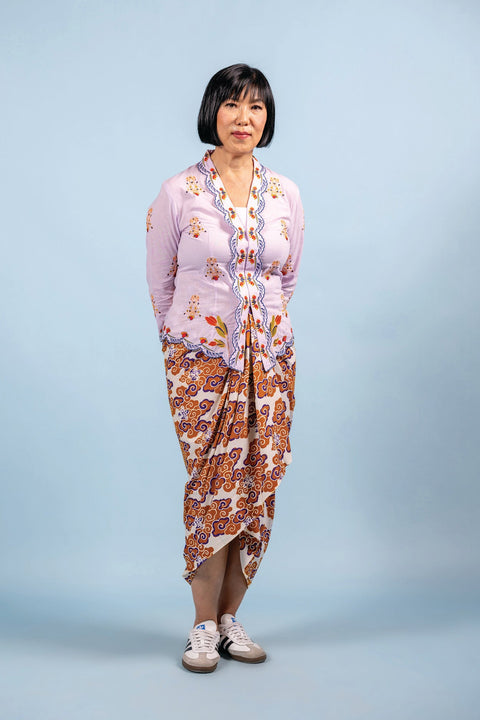 Baju Gajah Kebaya - Lilac