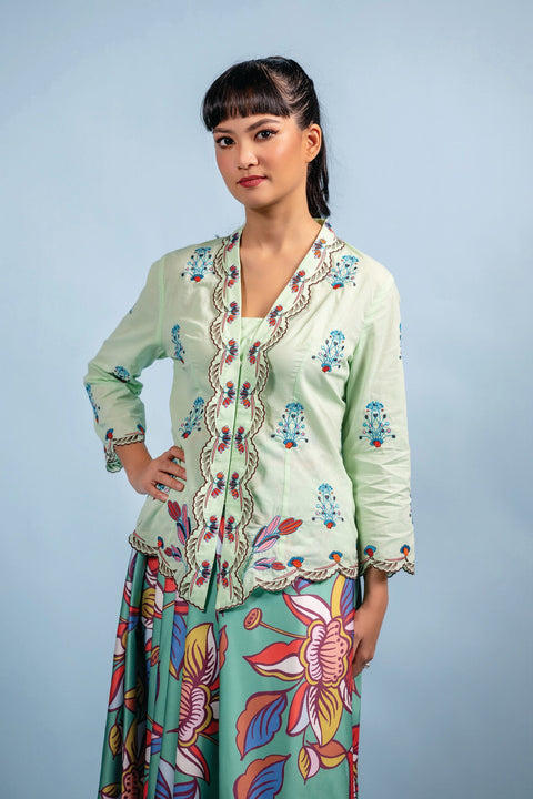 Baju Gajah Kebaya - Green