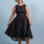 Frilly Frills Frock - Black