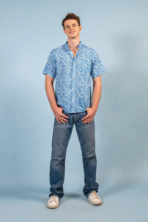 Men's Shirt - Freedom Clouds