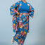 Kimono Kebaya & Sarong Set - Oolong Blue