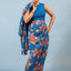 Kimono Kebaya & Sarong Set - Oolong Blue