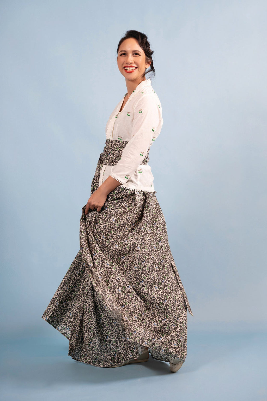 Wrap Around Sarong - Crispy White