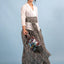 Cherry Kebaya & Wrap Around Sarong Set - Crispy White
