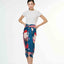 Reversible Sarong - Dark Blue Soya