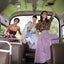 50's Skirt - Bus Mini Pink