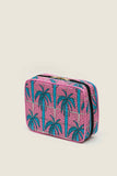 Kasturi Toiletries Bag - Palm Blue