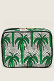 Kasturi Toiletries Bag - Palm Green