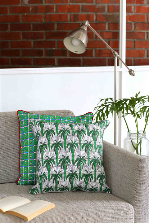 Nala Pillow Case - Palm Green