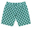 Men's Shorts - Paper Petals Celadon