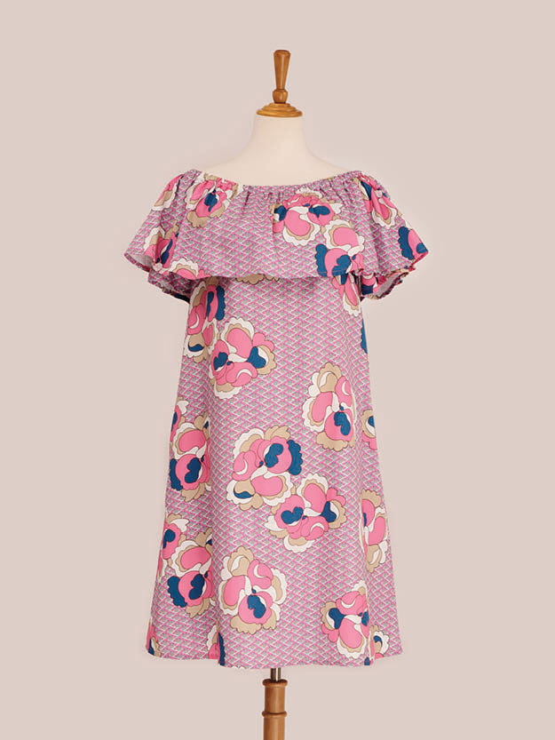 Summer Dress - Georgia Pink