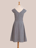 Classic Ladies Dress - Tempting Tiles Dragonfly