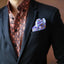 Pocket Square - Love For Lattice II Lavender