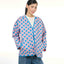 Reversible Vest - Tapau Tile Pink
