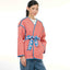 Reversible Vest - Tapau Tile Pink