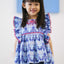 Girls Sayang Top - Crystal Blossom Blue