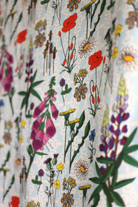 Scarf In the Wilderness - Crepe Ginger