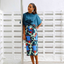T-Shirt Dress - Breadfruit Forest Green