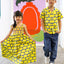 Girls Singapore Smock Dress - Cloud 9 Yellow