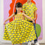 Girls Singapore Smock Dress - Cloud 9 Yellow