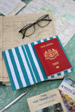 PENANG SERIES Passport Holder - St Tropez Aquamarine