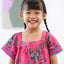 Girls Sunshine Dress - Ribbons Magenta