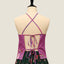 Chinese Bustier - It's Raining Rubies