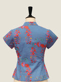 CHEONGSAM TOP - Willow Roses Clearwater