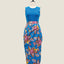 Sarong & Sleeveless Knit Top - Oolong Blue (Sarong Only)