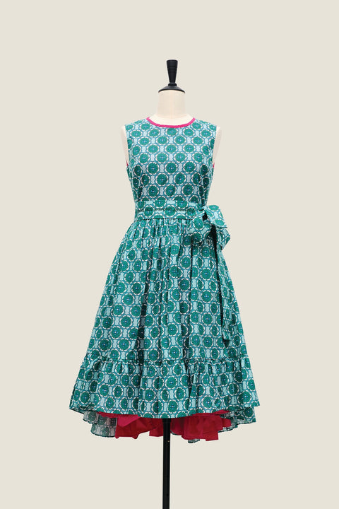 Frilly Frills Frock - Paper Patels Celadon