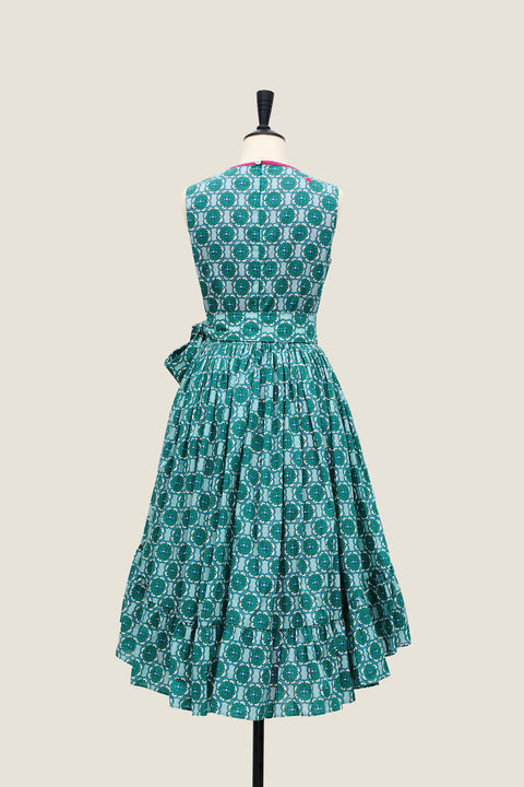 Frilly Frills Frock - Paper Patels Celadon