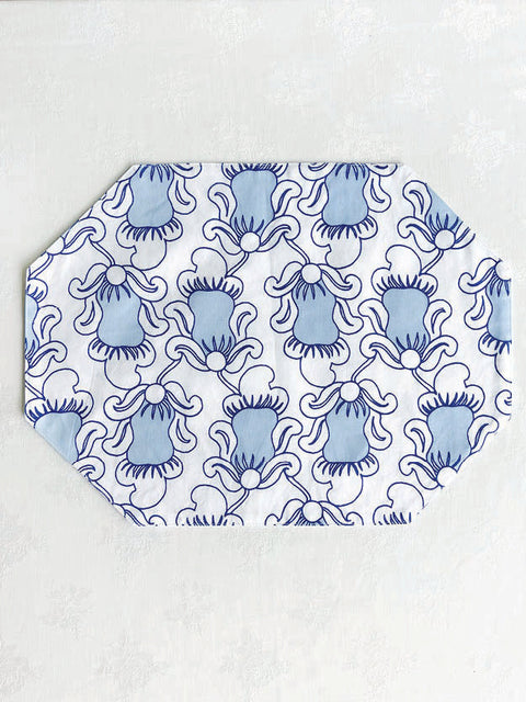 Blue & White Placemats - Breadfruit