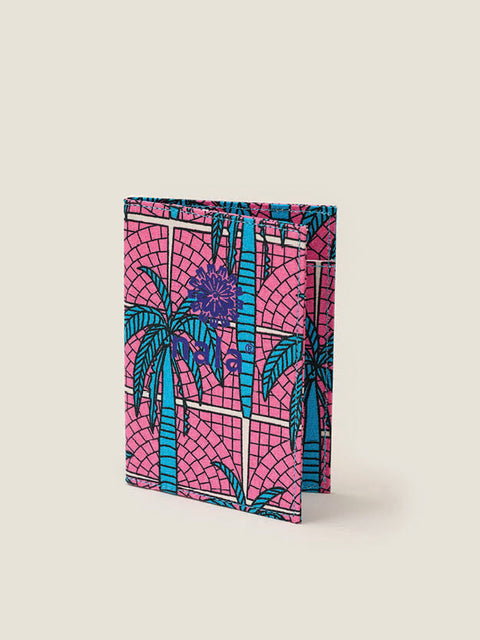 Kasturi Passport Holder - Palm Blue