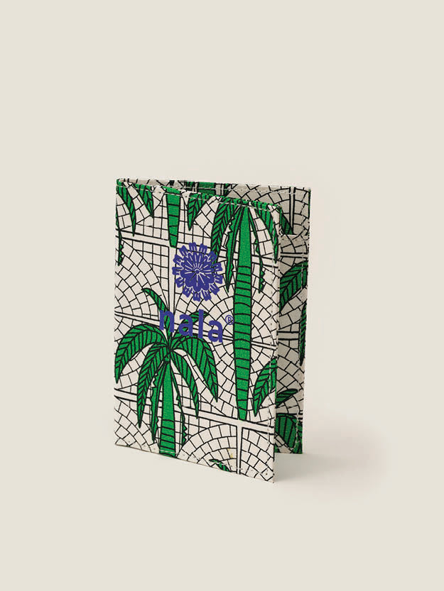 Kasturi Passport Holder - Palm Green