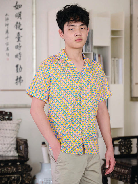 Men's Shirt - Love Lattice IIi Marshmellows