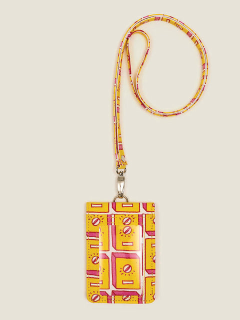 Kasturi Lanyards - Switch Yellow