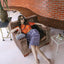 Parrot Dress - Wild Grass Orange