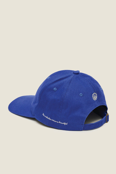 Bunga Raya Cap - Royal Blue