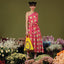 Half Moon Dress - Bunga Raya Tiles Pink