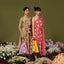 Half Moon Dress - Bunga Raya Tiles Pink