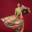 Maxi Skirt - Bunga Raya Tiles Peach