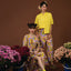 Original Long Shirt Dress - Bunga Doily Yellow