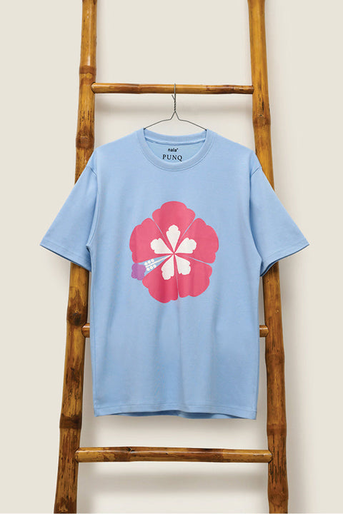 Bunga Raya T-Shirt - Baby Blue