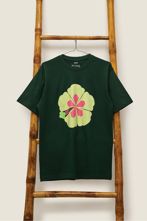 Bunga Raya T-Shirt - Army Green