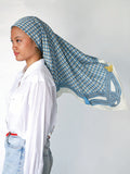 Love Knot Blue Scarf