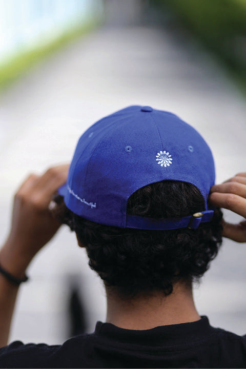 Bunga Raya Cap - Royal Blue