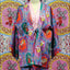 Reversible Kimono - Bunga Doily Blue