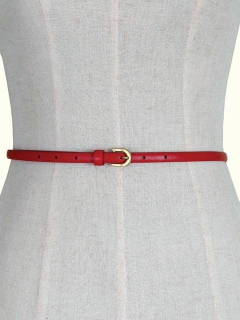 Ribbon Belt - Red